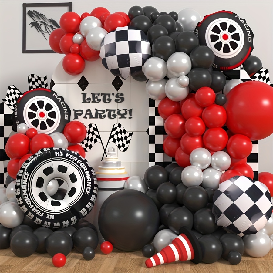 109 Parça Yarış Arabası Temalı - Lighting Mcqueen Birthday Decor incelemesi ve fiyatı