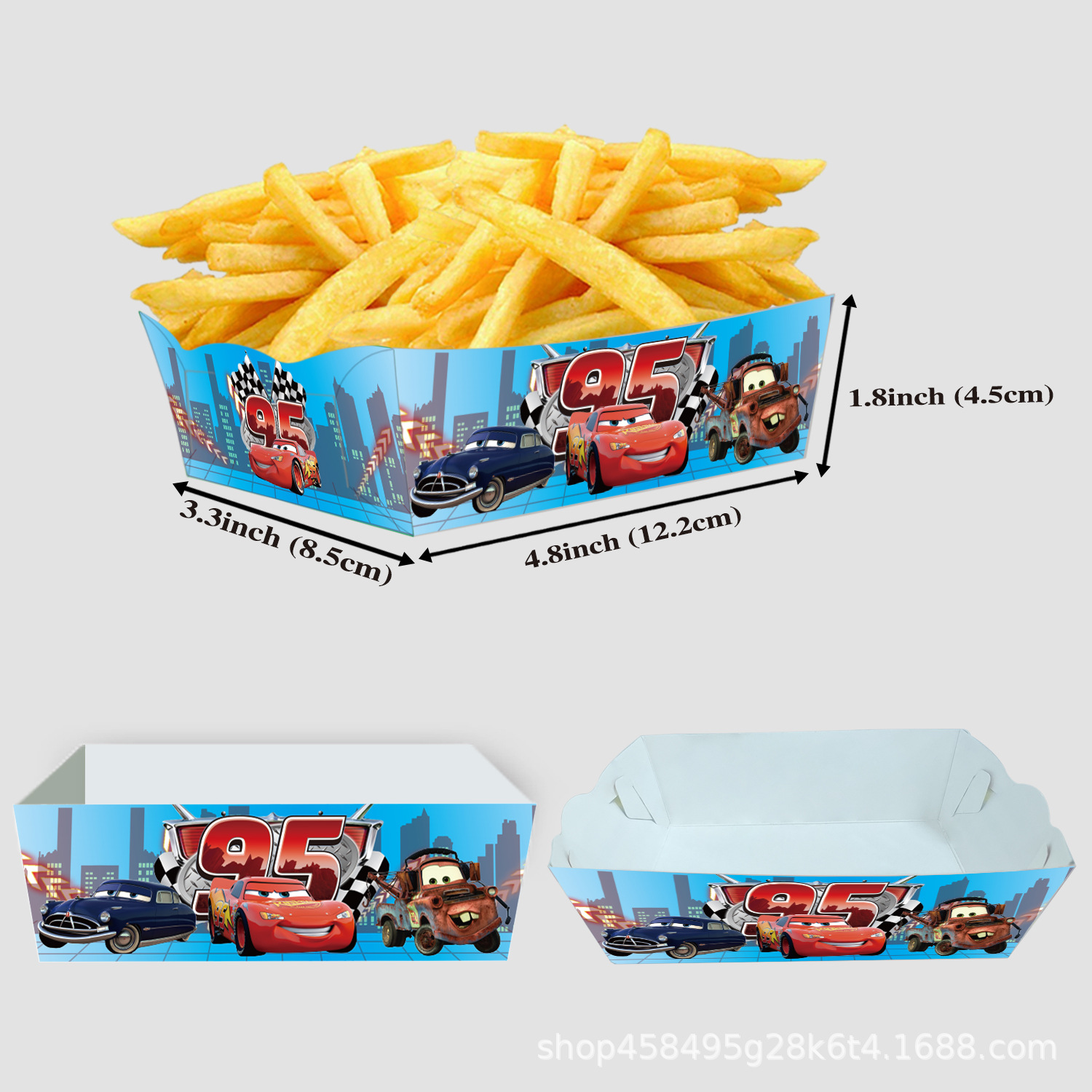 24 adet/takım arabalar kağıt y - Lighting Mcqueen Birthday Decor incelemesi ve fiyatı