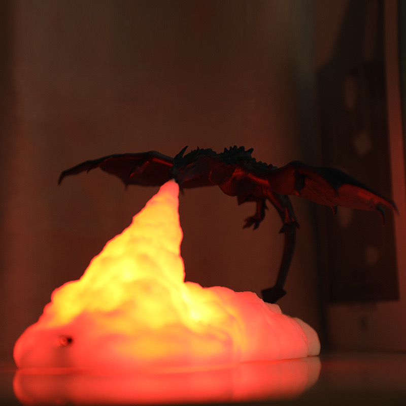 3D baskı roket ışıkları, yeni  - Lighting Home Decor Products incelemesi ve fiyatı