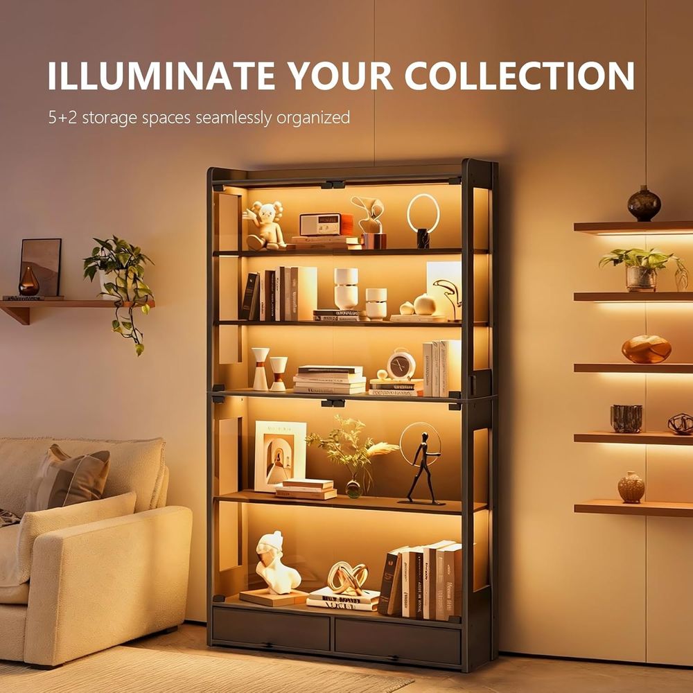 69 cm Boyunda Siyah LED Işıklı - Lighting & Home Decor Studio incelemesi ve fiyatı