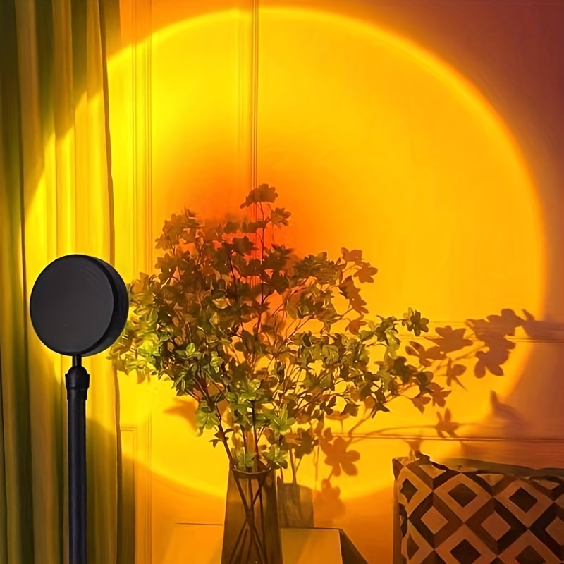16 renkli gece lambası Gün bat - Sunset Lamp Projection incelemesi ve fiyatı