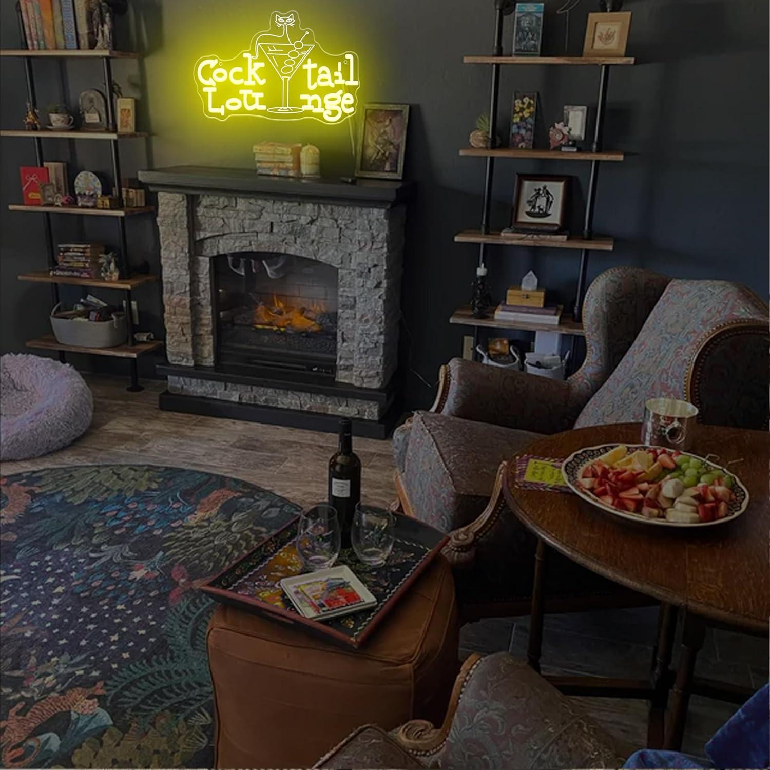 Kokteyl Salonu Neon Tabelası K - Lighting Decor For Home incelemesi ve fiyatı